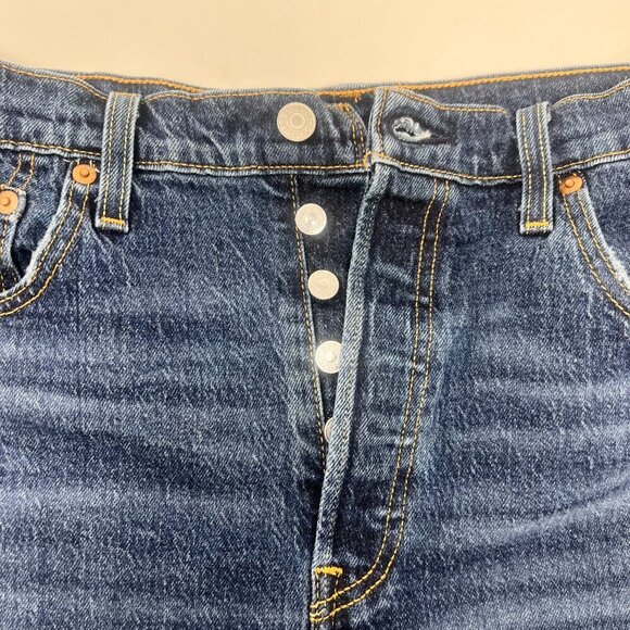 Levi's 501's Button Fly Cutoffs Size 32 - Picture 3 of 8